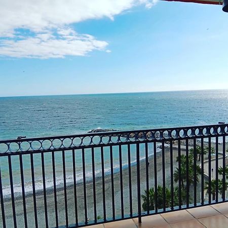 Balcon Playa Y Piscina Velimar Pondos Almuñécar Exterior foto